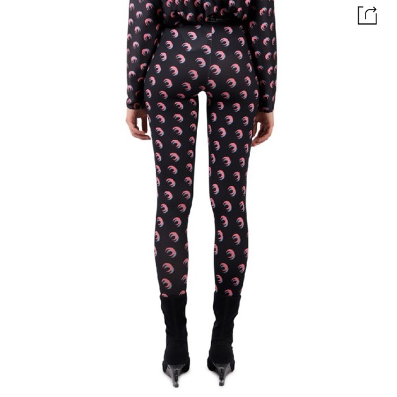SOLD!!!!!!!!!Marine Serre Moonshadow Iconic Leggings - Picture 2 of 3